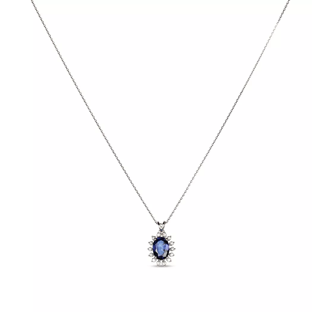 ZEN DIAMOND - Halskette, 45cm, Weissgold 6