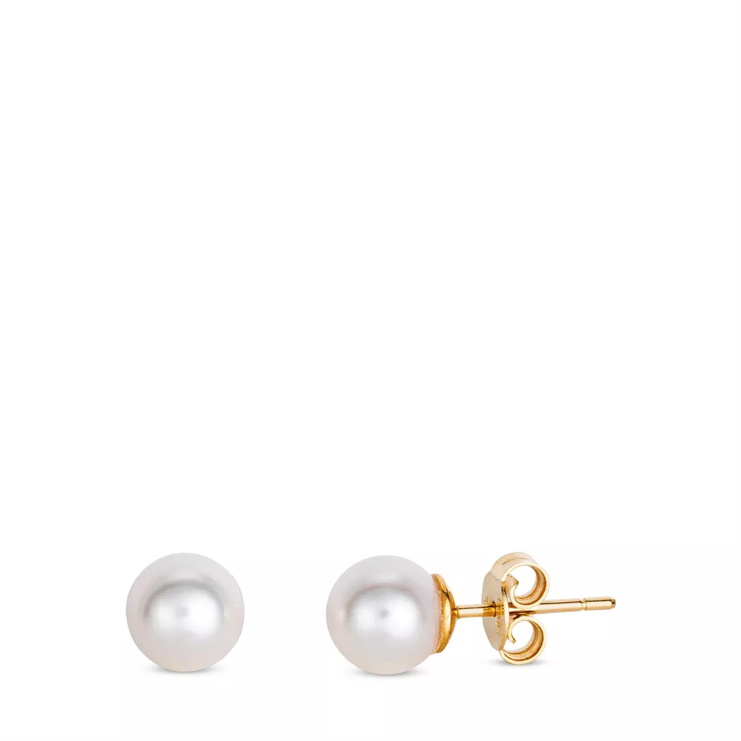 Puro® - Ohrstecker, One Size, Gelbgold