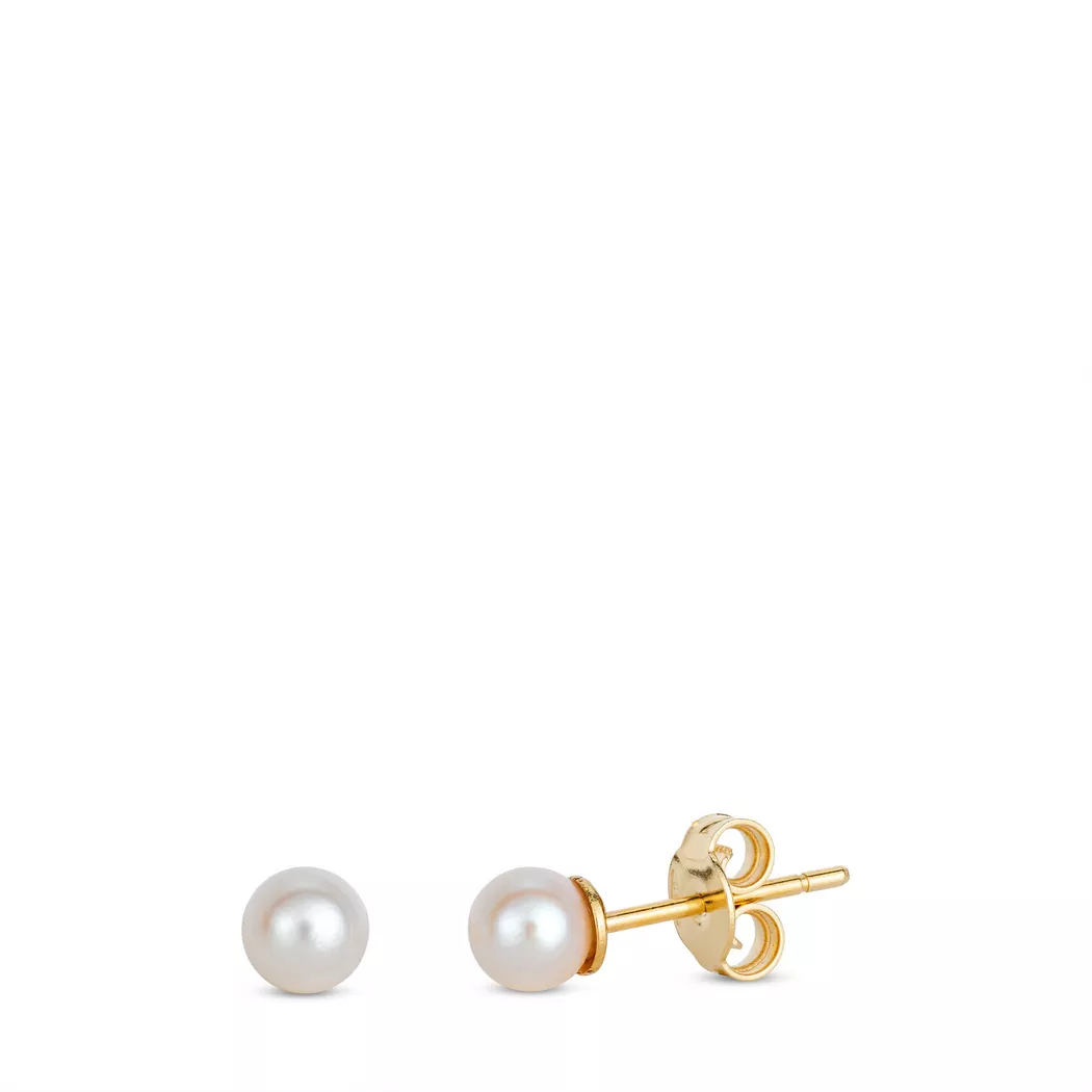 Puro® - Ohrstecker, One Size, Gelbgold 2