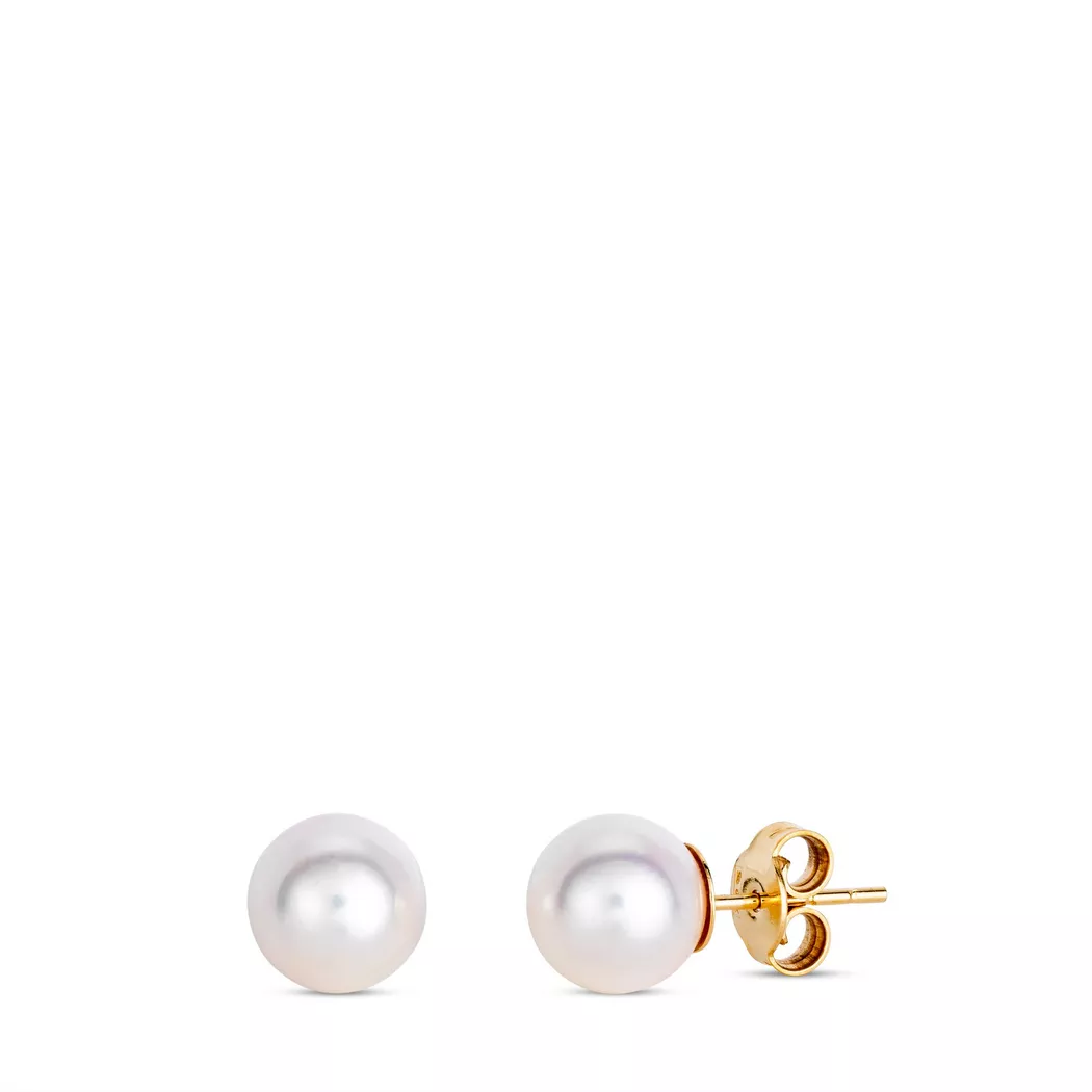 Puro® - Ohrstecker, One Size, Gelbgold 4