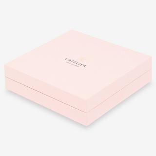 L' Atelier Gold 18 Karat by Manor  Set Collier/Ohrschmuck 