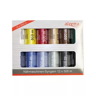 NA Filo per cucire Set, 15 bobine da 500 metri 
