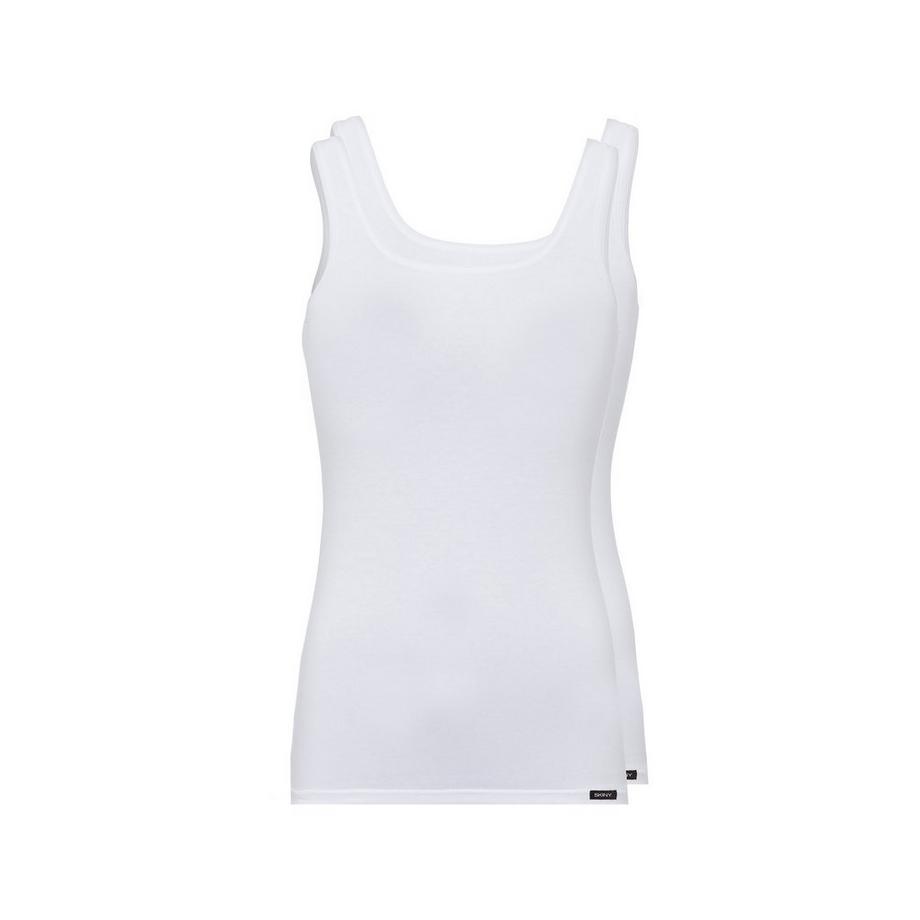 Skiny Every Day In Cotton Advantage\n Maglie intime senza maniche, conf doppia 
