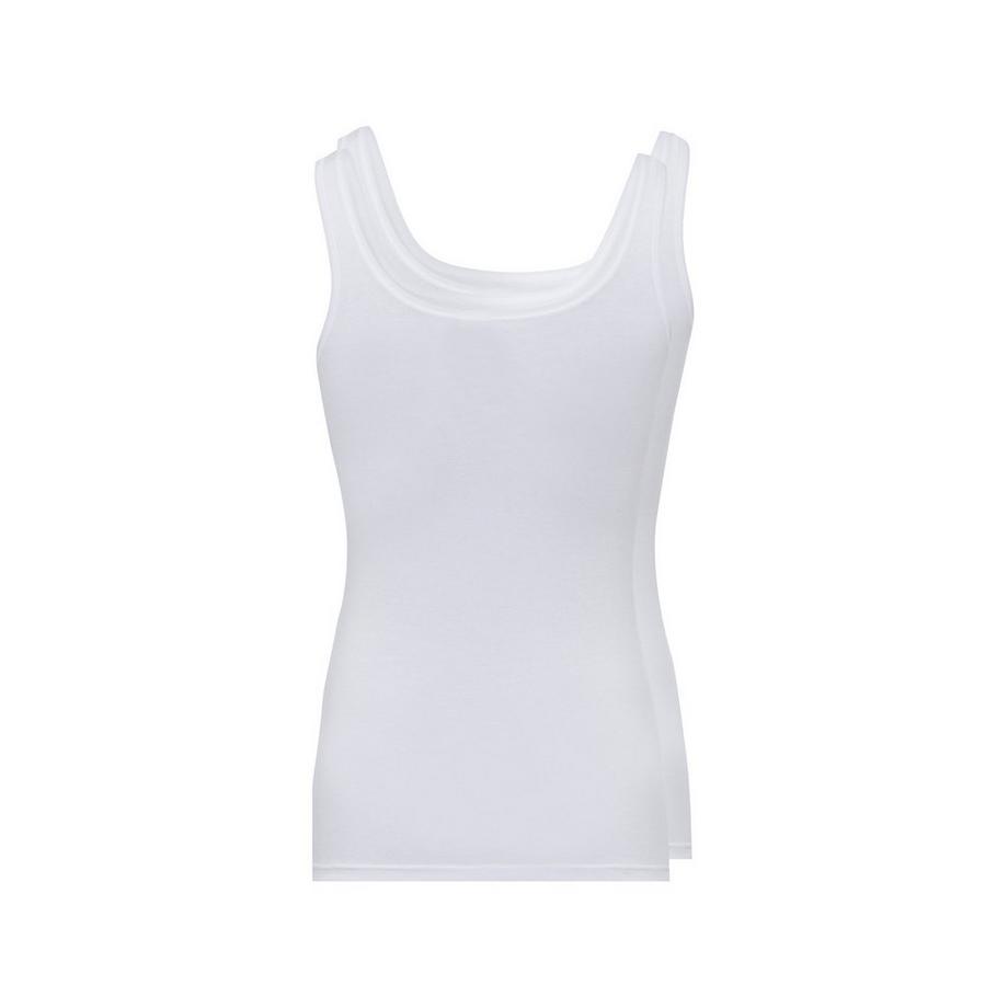 Skiny Every Day In Cotton Advantage\n Maglie intime senza maniche, conf doppia 