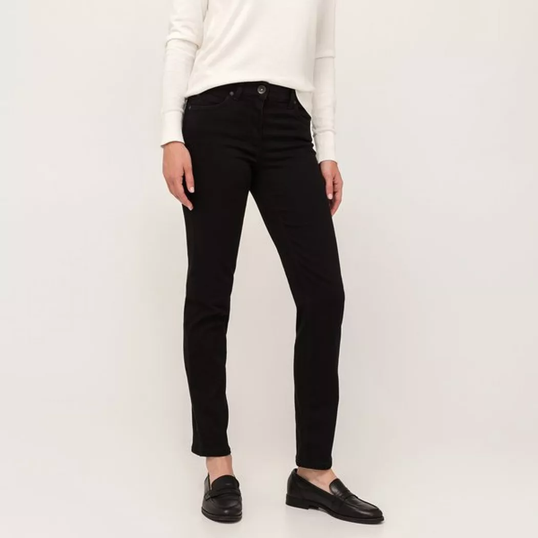Anna Montana - Jeans, Slim Fit, für Damen, Black, Größe 46