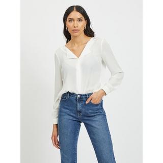 VILA Gestreifte Langarmbluse  