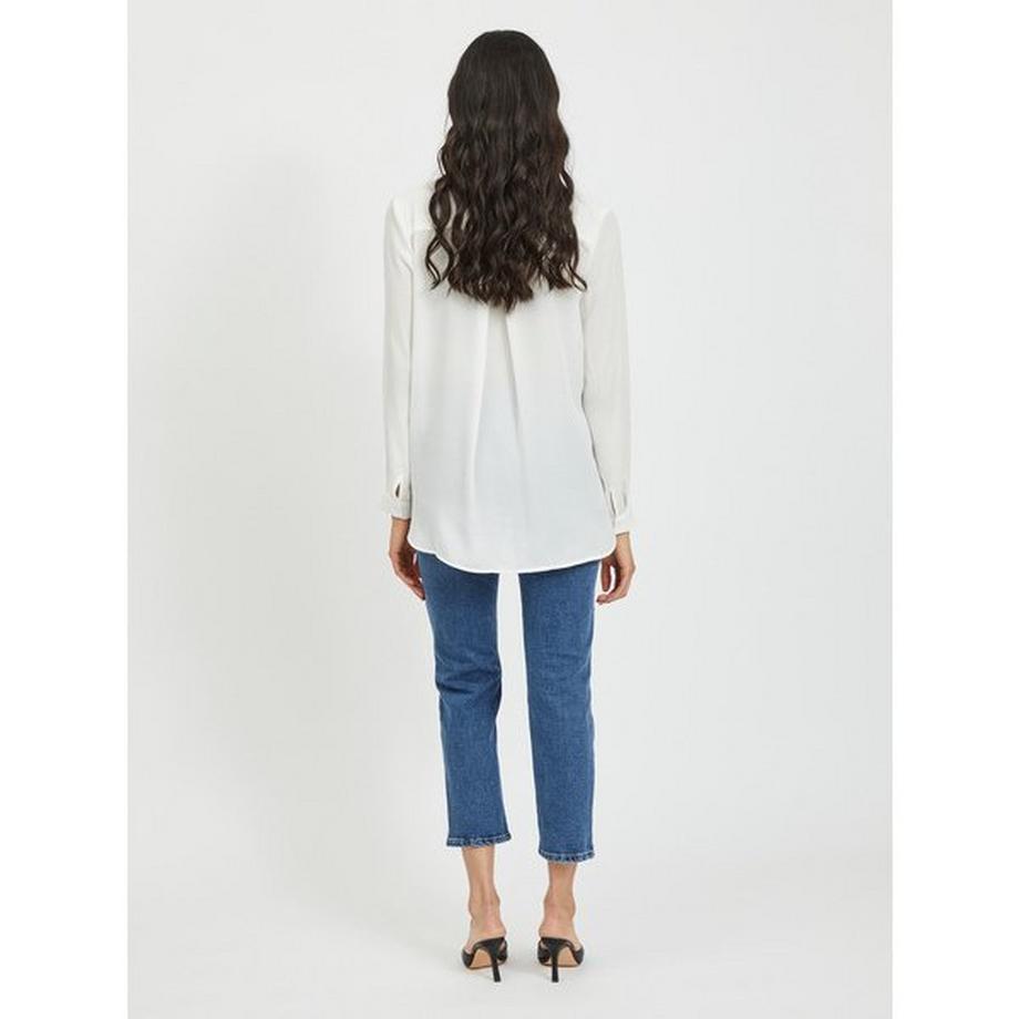 VILA Chemisier Rayé Manches Longues  