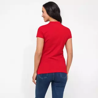 TOMMY HILFIGER  Polo, manches courtes Rouge