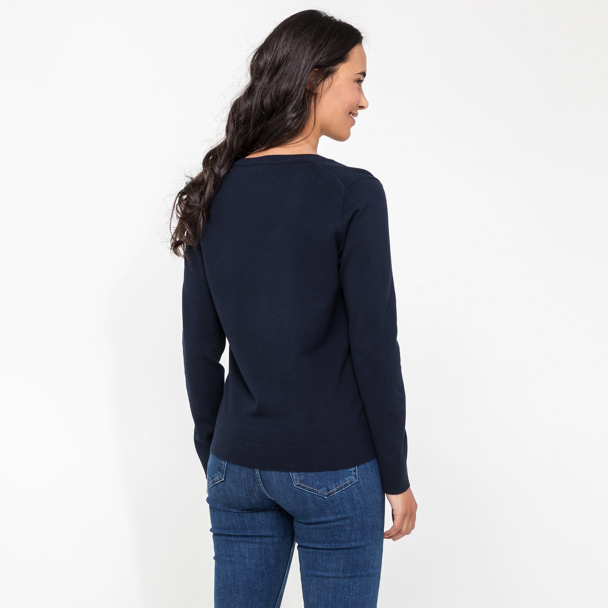 TOMMY HILFIGER  Pull, col V, manches longues 