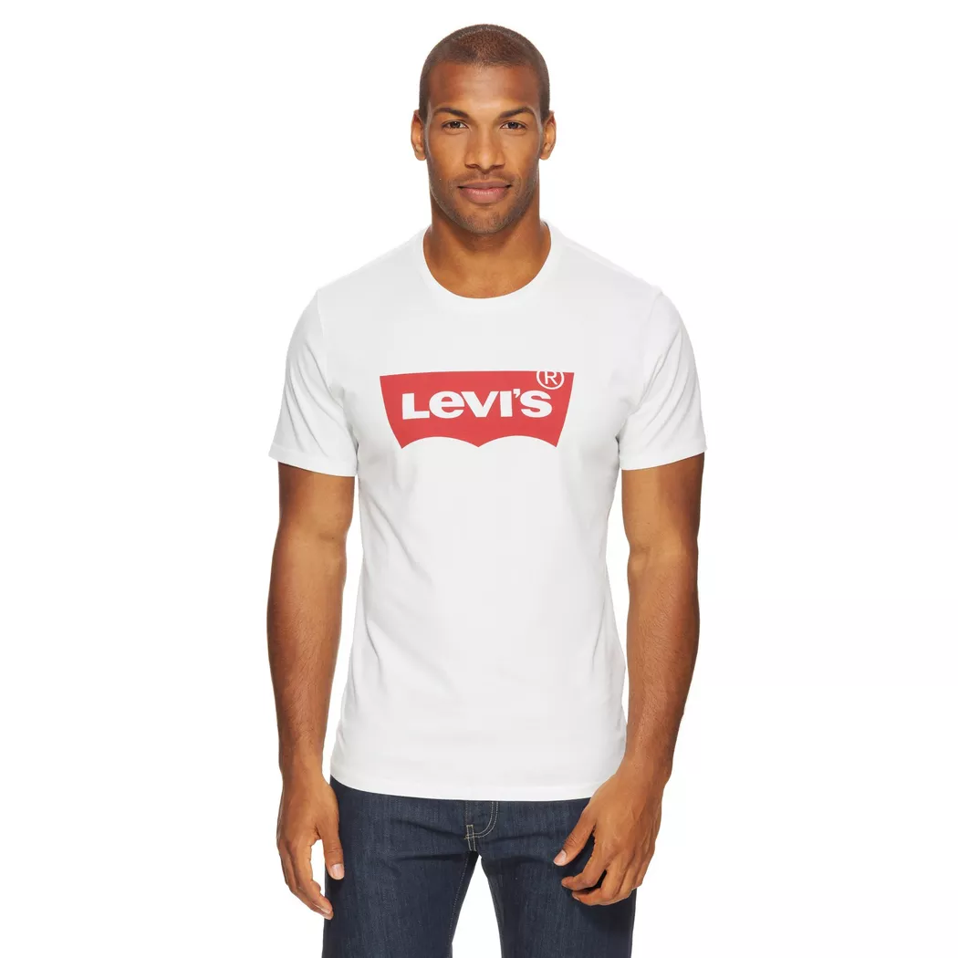 Levi´s ® T-shirt à Manches Courtes Standard Housemarked White / Red XL Homme