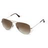 Ray-Ban Aviator Pilotensonnenbrille,unverspiegelt 