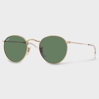Ray Ban Runde Metall Sonnenbrille  
