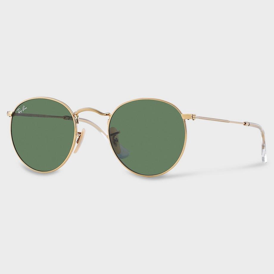 Ray Ban Runde Metall Sonnenbrille  