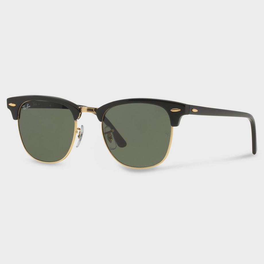 Ray-Ban Clubmaster Occhiali da sole quadrati con custodia  