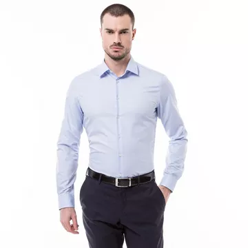 Chemise, Modern Fit, manches longues