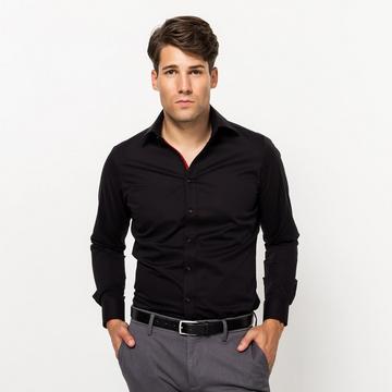 Hemd, Modern Fit, langarm