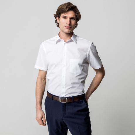 Manor Man Classic Fit Kurzarm Hemd  