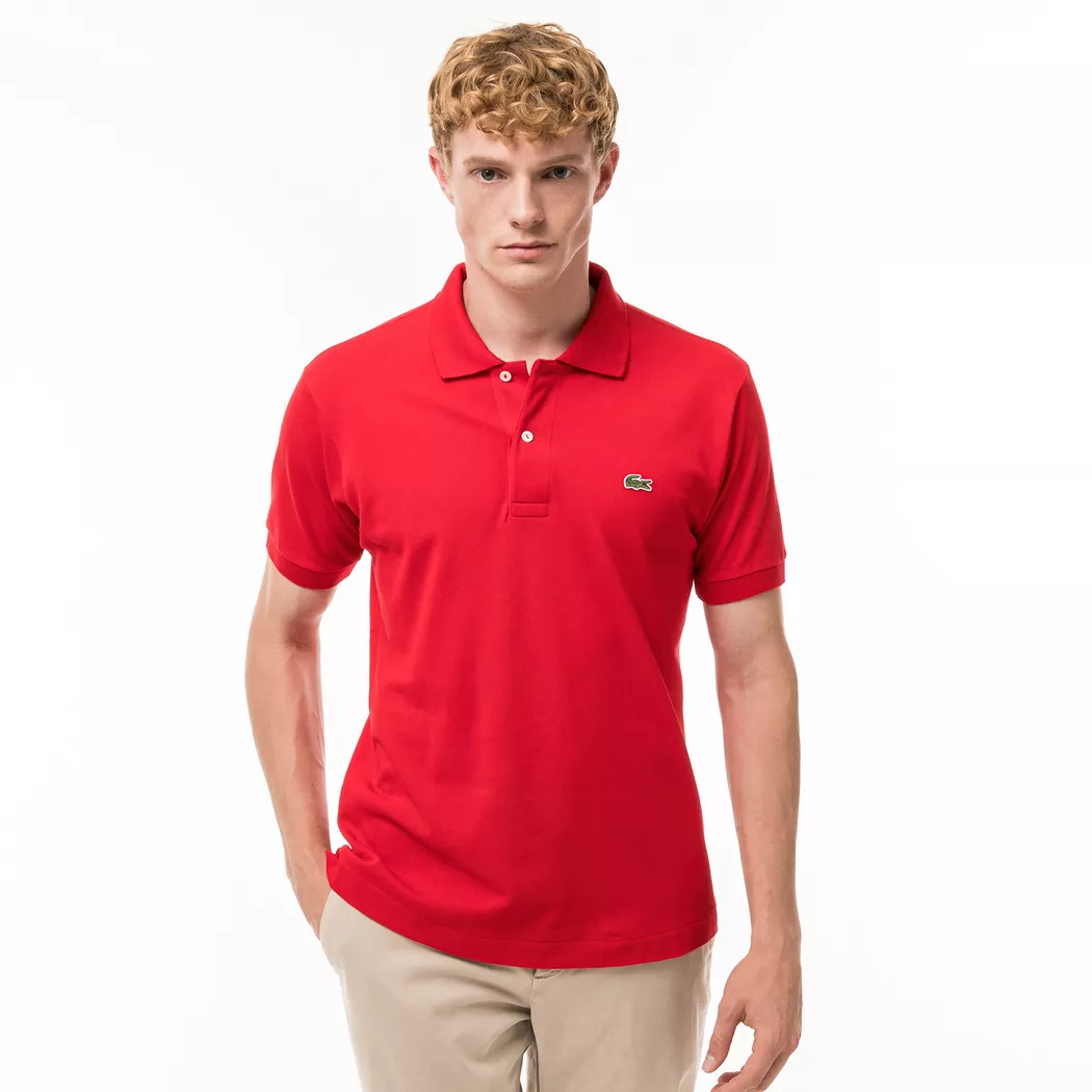 Polo LACOSTE Homme couleur Rouge 8