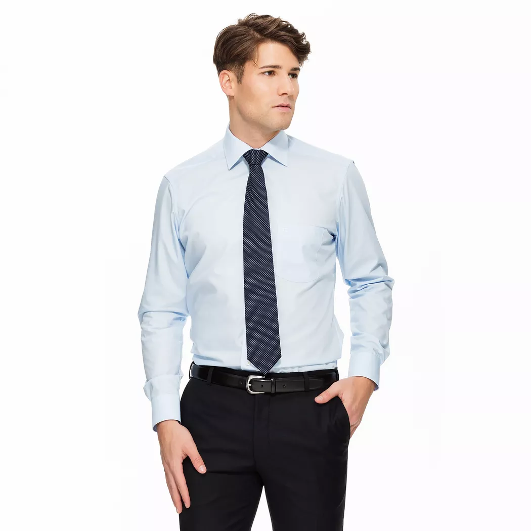 OLYMP - Hemd, Modern Fit, langarm, für Herren, Himmelblau, Größe 40