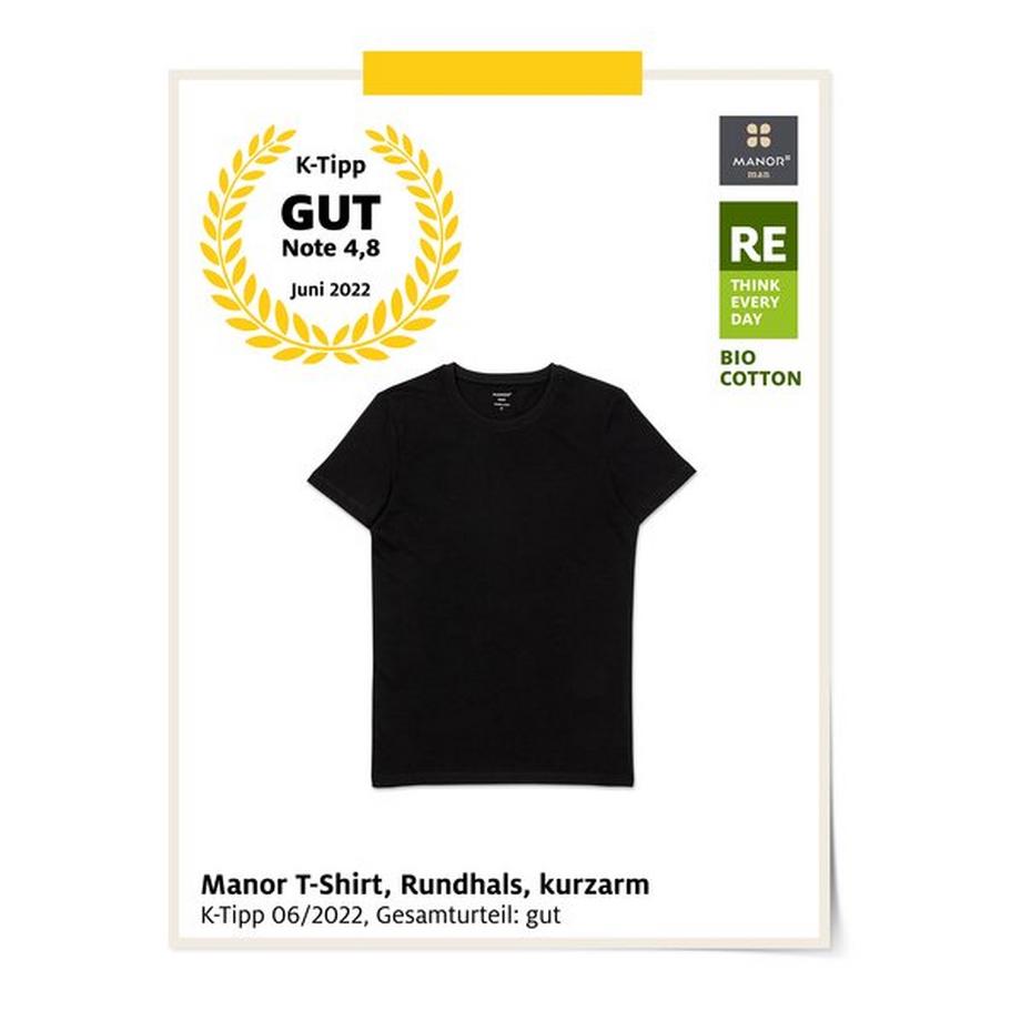 Manor Man T-shirt Classic Fit Maniche Corte  