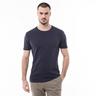 Manor Man T-shirt, Classic Fit, manches courtes T-Shirt, k'arm classic-fit BIO Saphir