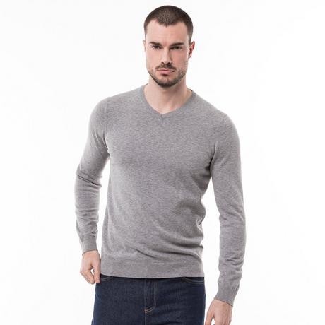 Manor Man V-Pullover,ClassicFit, BIO-BW
 Pull, Classic Fit, manches longues 