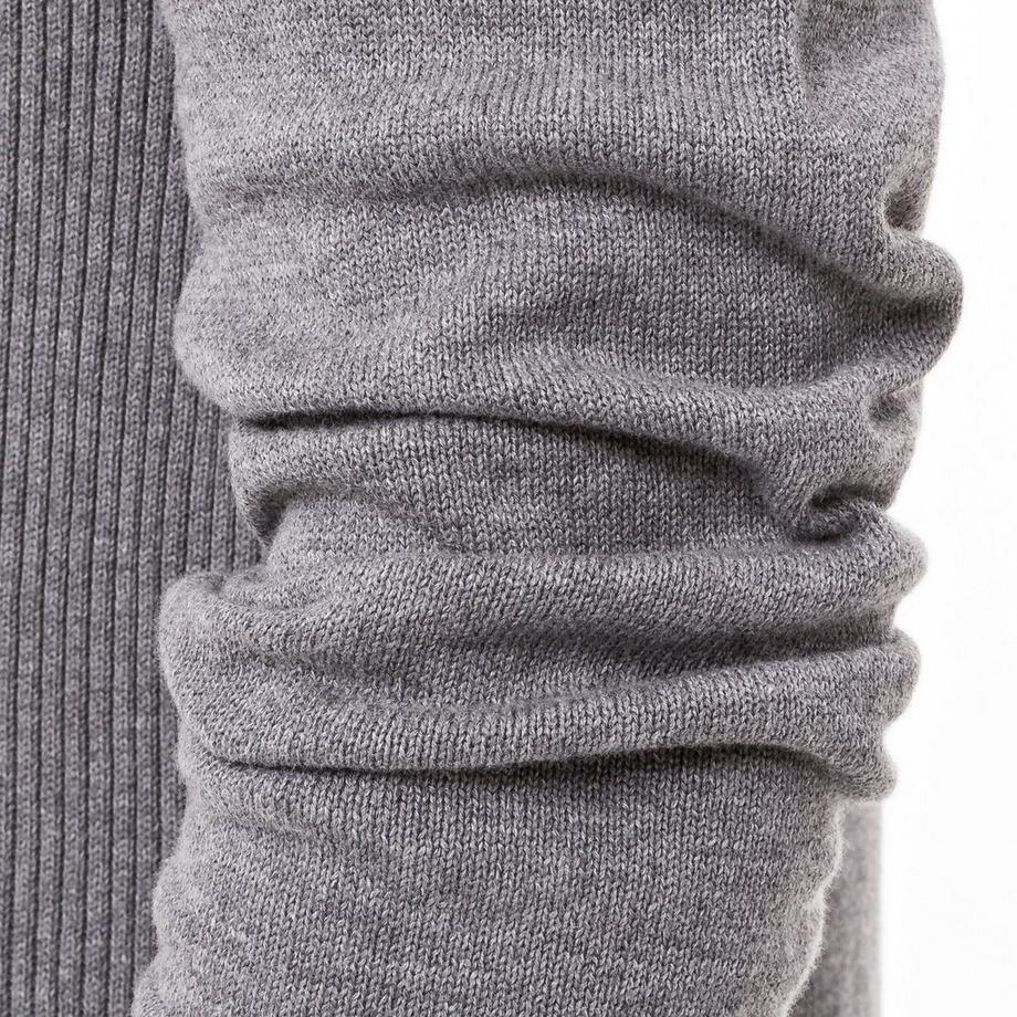 Manor Man Strickjacke Zip Langarm Regular Fit  