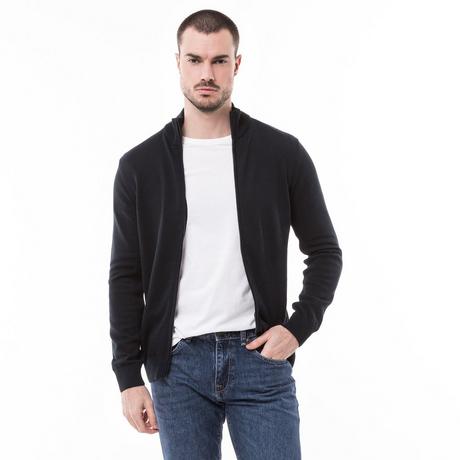 Manor Man Cardigan Zip Maniche Lunghe Regular Fit  