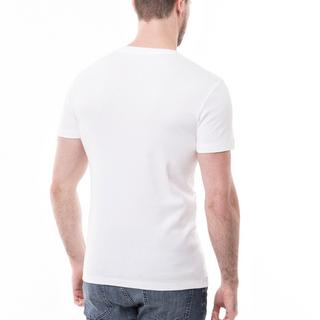 Manor Man Pima Baumwolle T-shirt, Classic Fit, manches courtes 