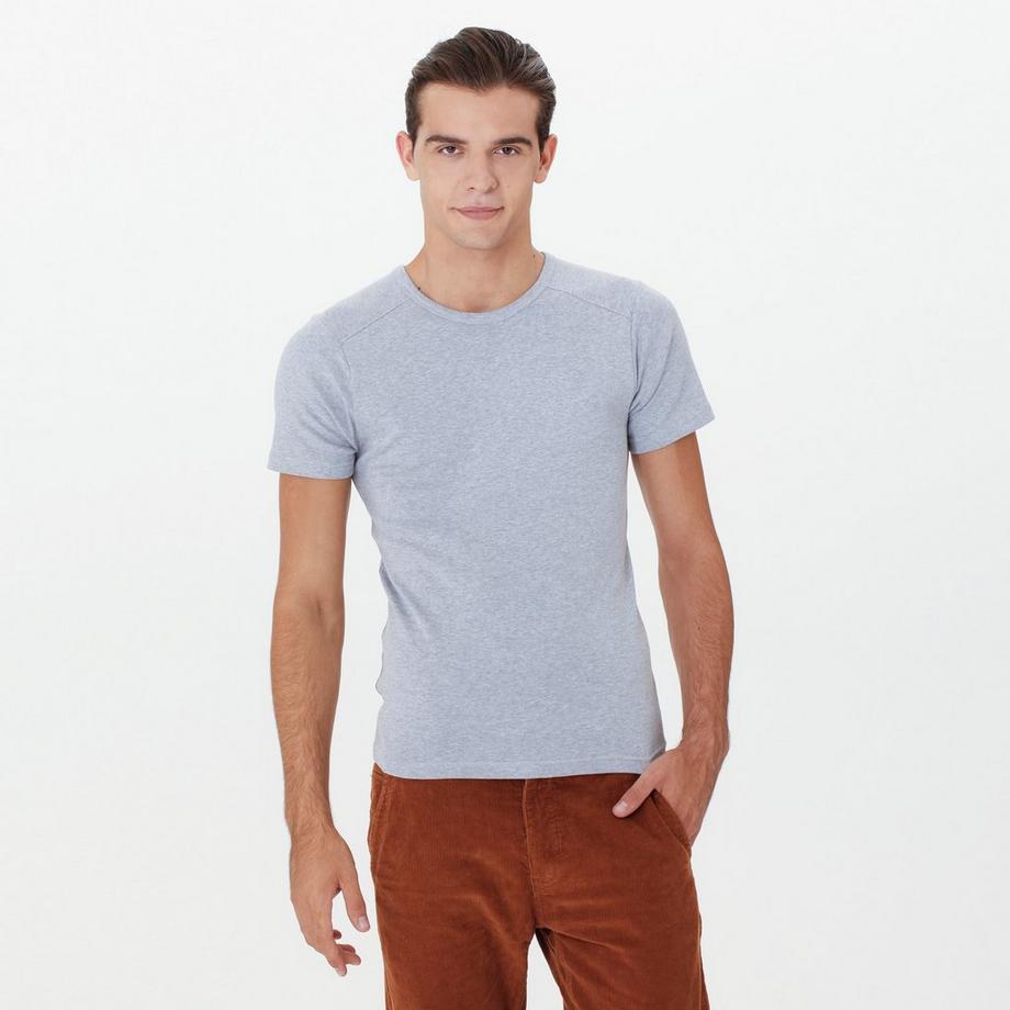 T-shirt, classic fit, maniche corte