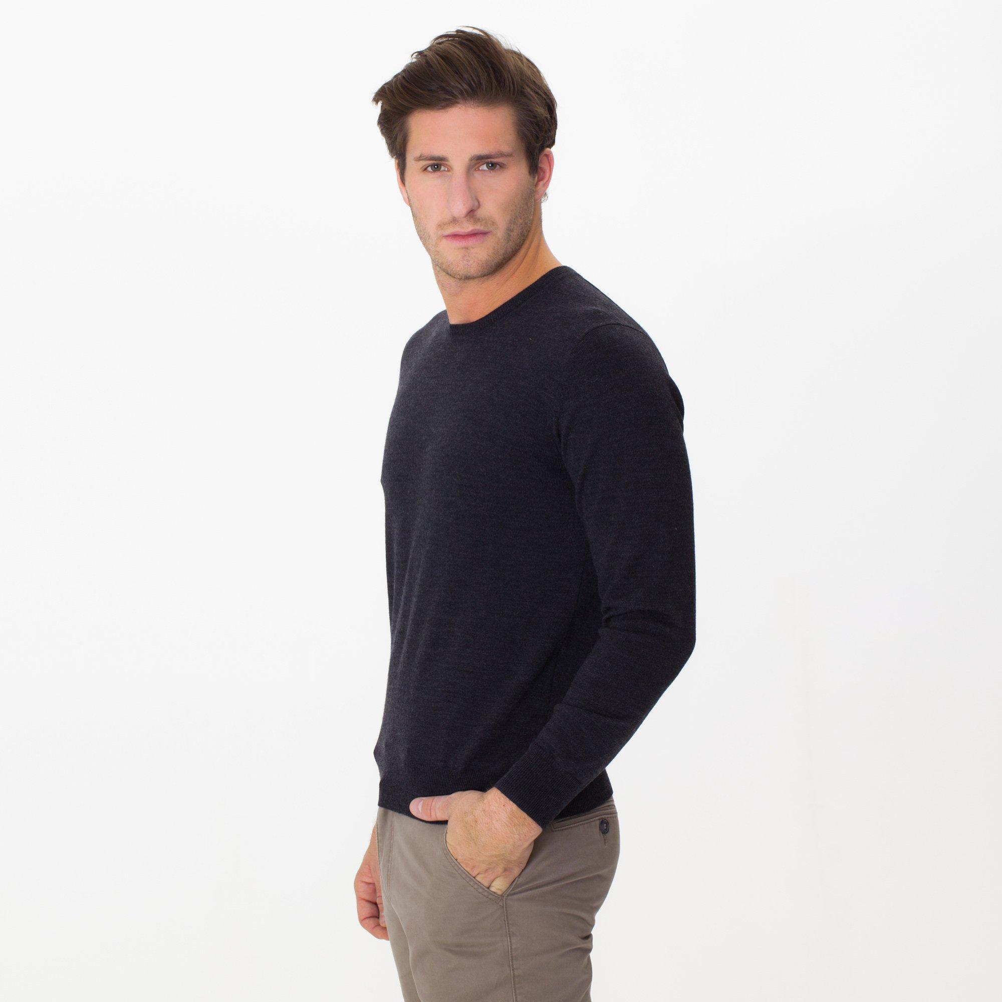 Manor Man Classic Fit Langarm Pullover  
