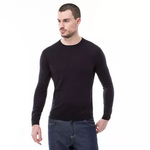 Rundhalspullover merino tot easy-care  WASHMASCHINE WASCHBAR 30°, TUMBLERFEST
