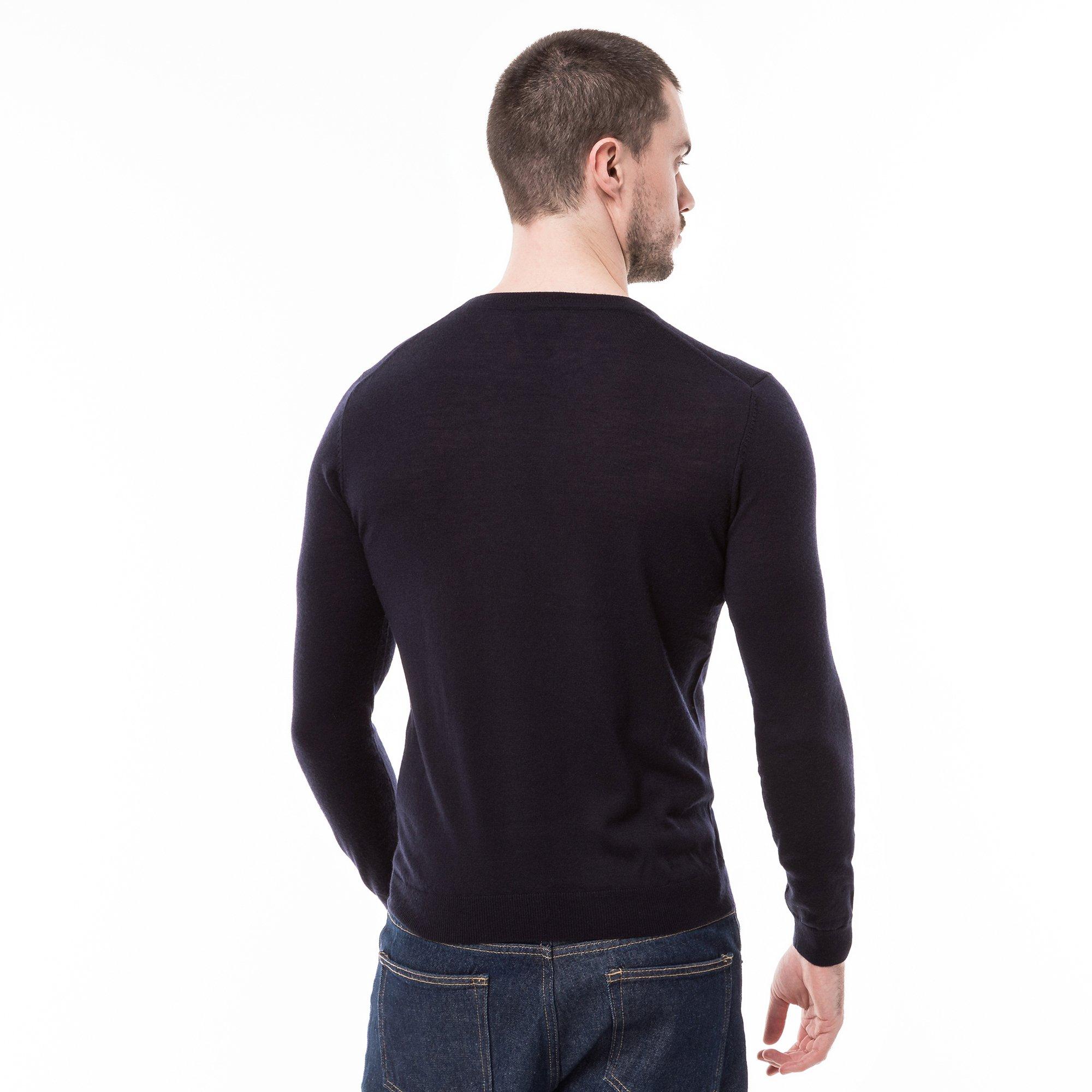 Manor Man Pullover Classic Fit Maniche Lunghe  