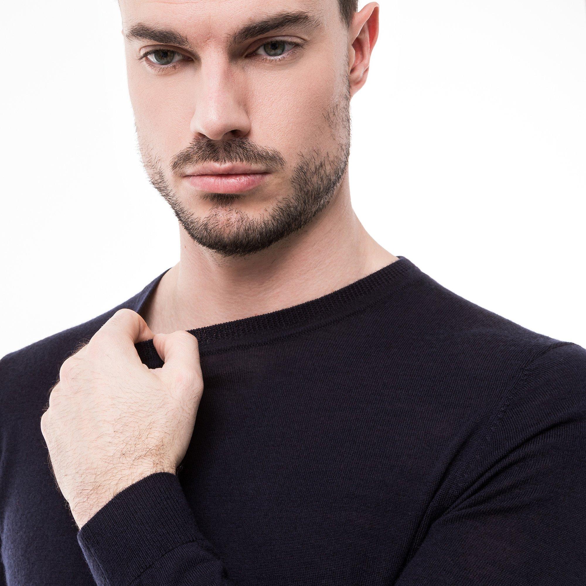 Manor Man Pull Classic Fit Manches Longues  