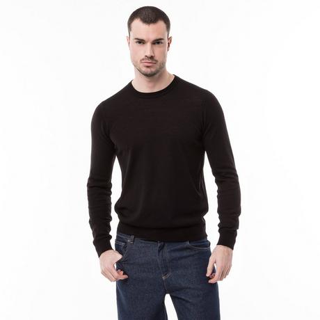 Manor Man pullover giro-c ClassFit Ml Maglione a dolcevita, maniche lunghe, classic fit 