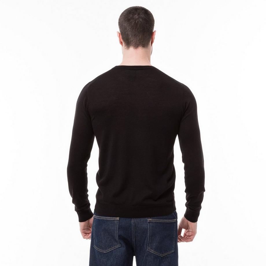 Manor Man Classic Fit Langarm Pullover  