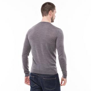 Manor Man pull merino enc ronde tot easy Pull, Classic Fit, manches longues 