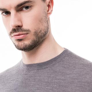 Manor Man Pullover Classic Fit Maniche Lunghe  