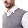Manor Man  Pullover, Classic Fit, ohne Arm 