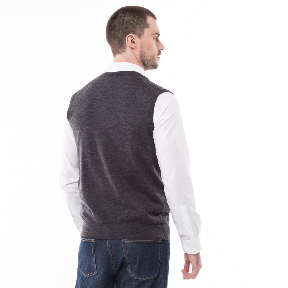 Manor Man Pull Sans Manches Classic Fit  