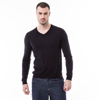 Manor Man Classic Fit Langarm V-Ausschnitt Pullover  