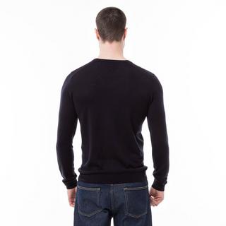 Manor Man Pull Classic Fit Manches Longues Col V  