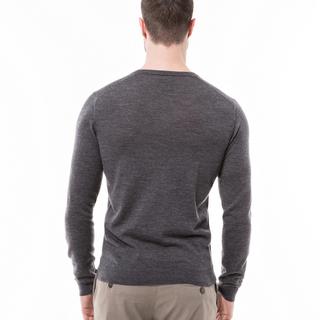 Manor Man Classic Fit Langarm V-Ausschnitt Pullover  