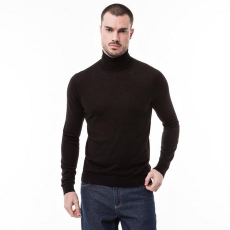 Manor Man Maglione dolcevita merino Classic Fit maniche lunghe  
