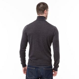 Manor Man Merino Rollkragenpullover Classic Fit Langarm  