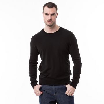 Pull cachemire, col rond