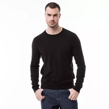 Cashmere-Pullover, Rundhals