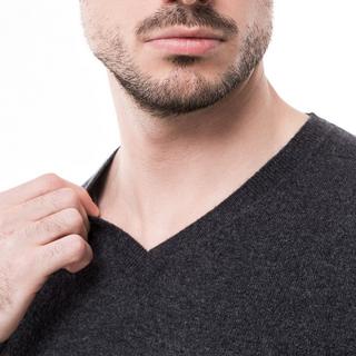Manor Man Cashmere V-Neck Pullover  
