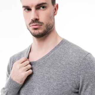 Manor Man Cashmere V-Neck Pullover  