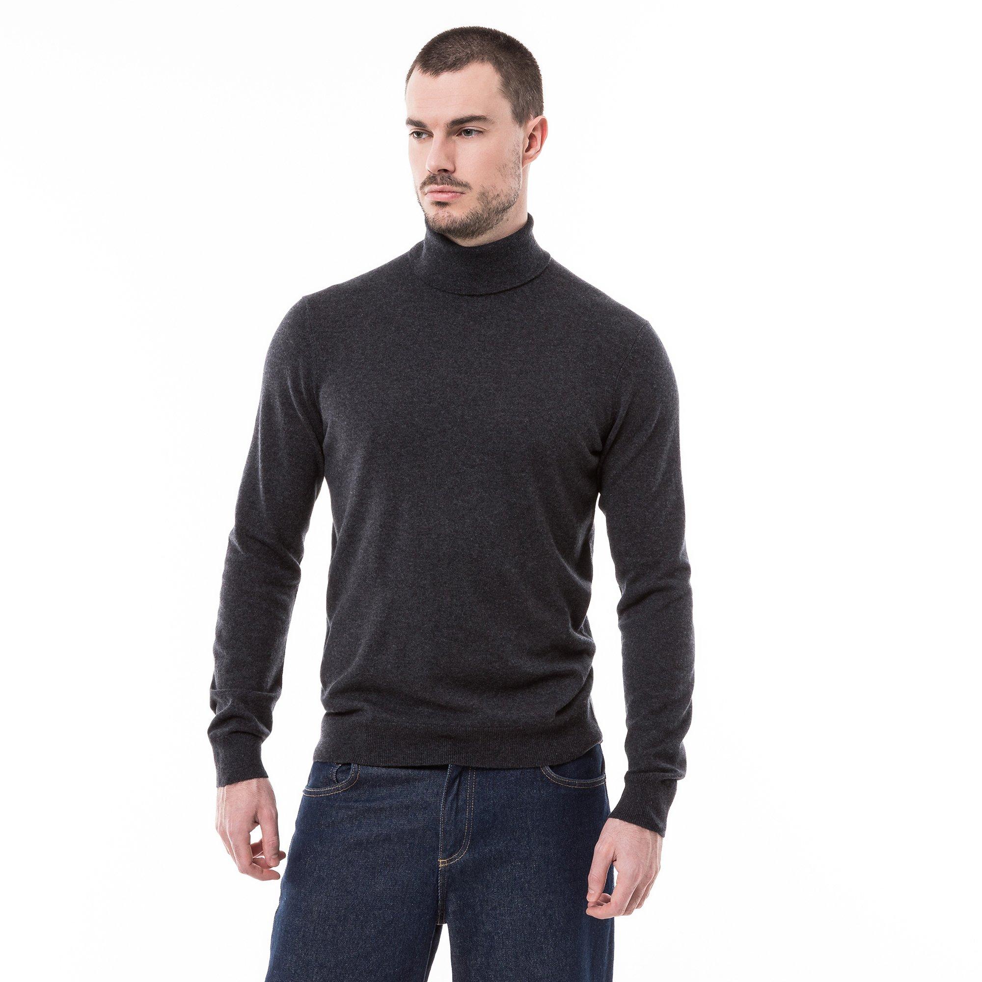 Manor Man  Cashmere-Pullover, Rollkragen 